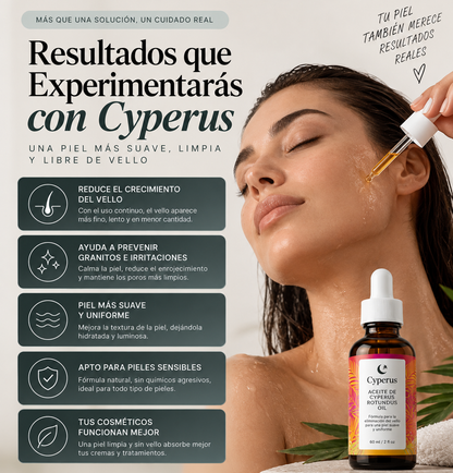Aceite Inhibidor del Vello | Cyperus®