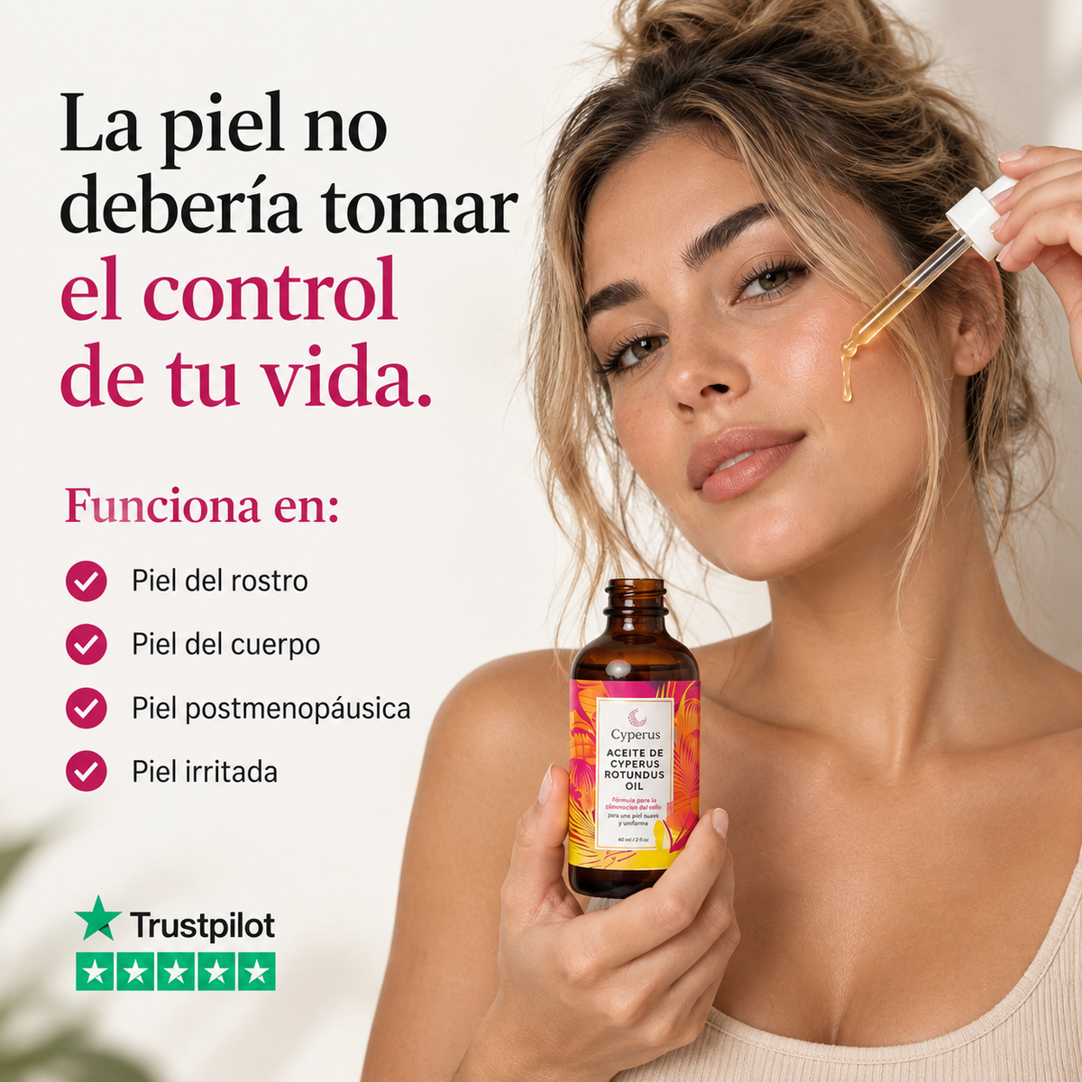 Aceite Inhibidor del Vello | Cyperus®