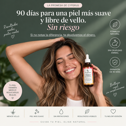 Aceite Inhibidor del Vello | Cyperus®
